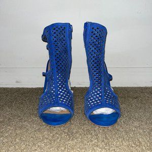 Steve Madden Blue 5 inch High Heels